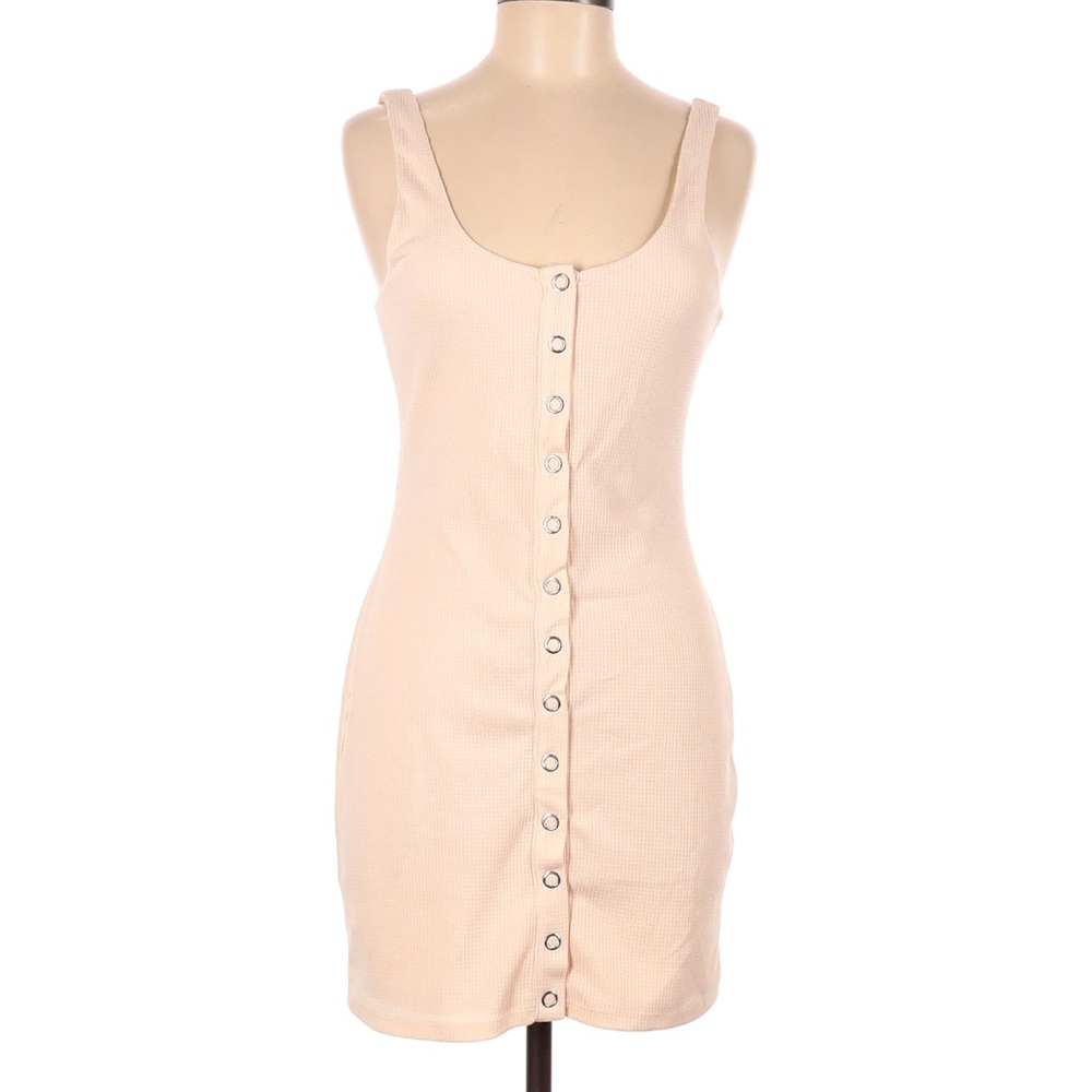 Lovers + Friends Madyson Mini Dress in Nude M